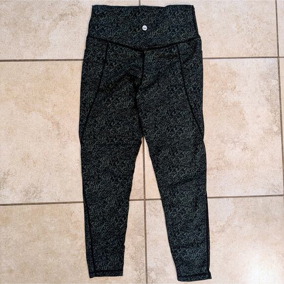 Senita Lux Pace Pants - Evergreen Terrain - Medium - Picture 2 of 5